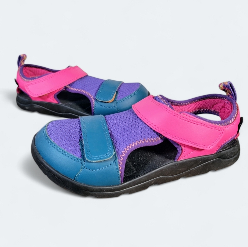 Teva Kids Open-Toe Sandals in Pink, Purple & Blue